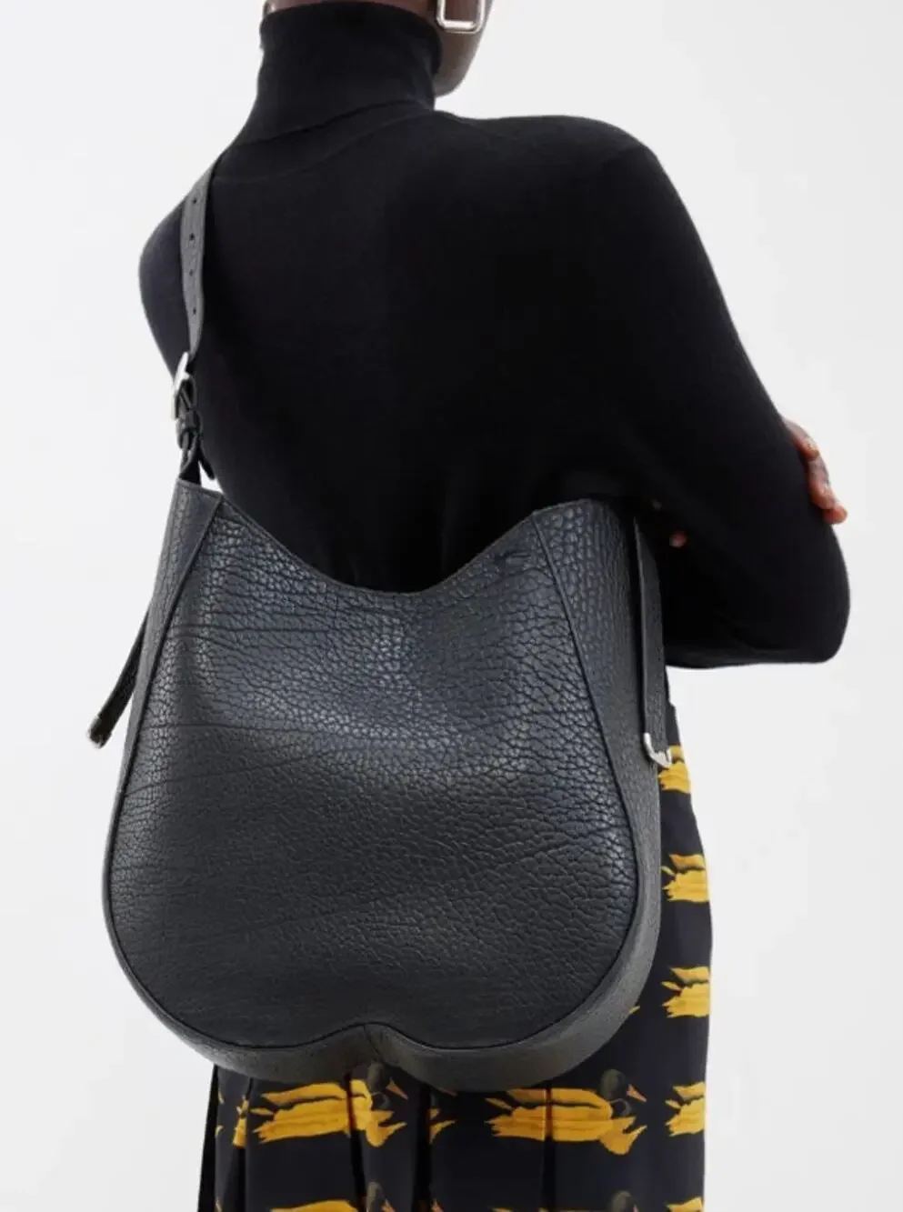 BURBERRY Medium Chess Leather Shoulder Bag NWT